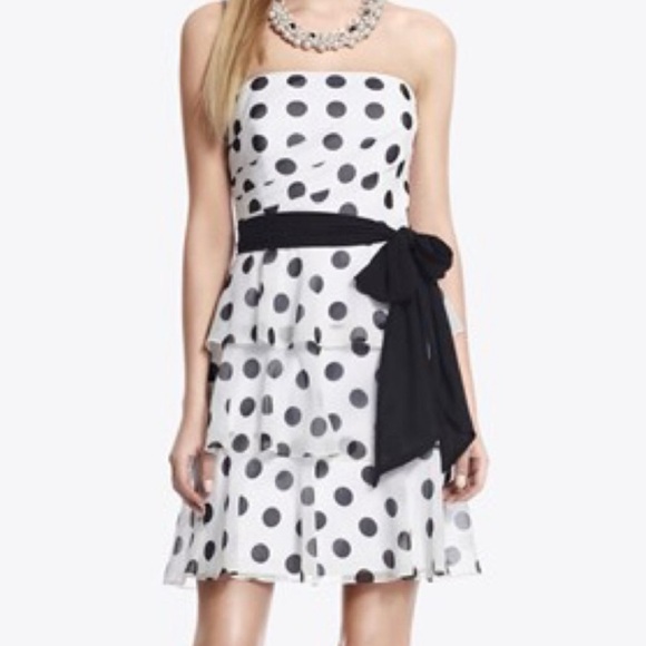 ⚫️⚪️WHBM Polka Dot ⚪️⚫️ - Picture 1 of 11